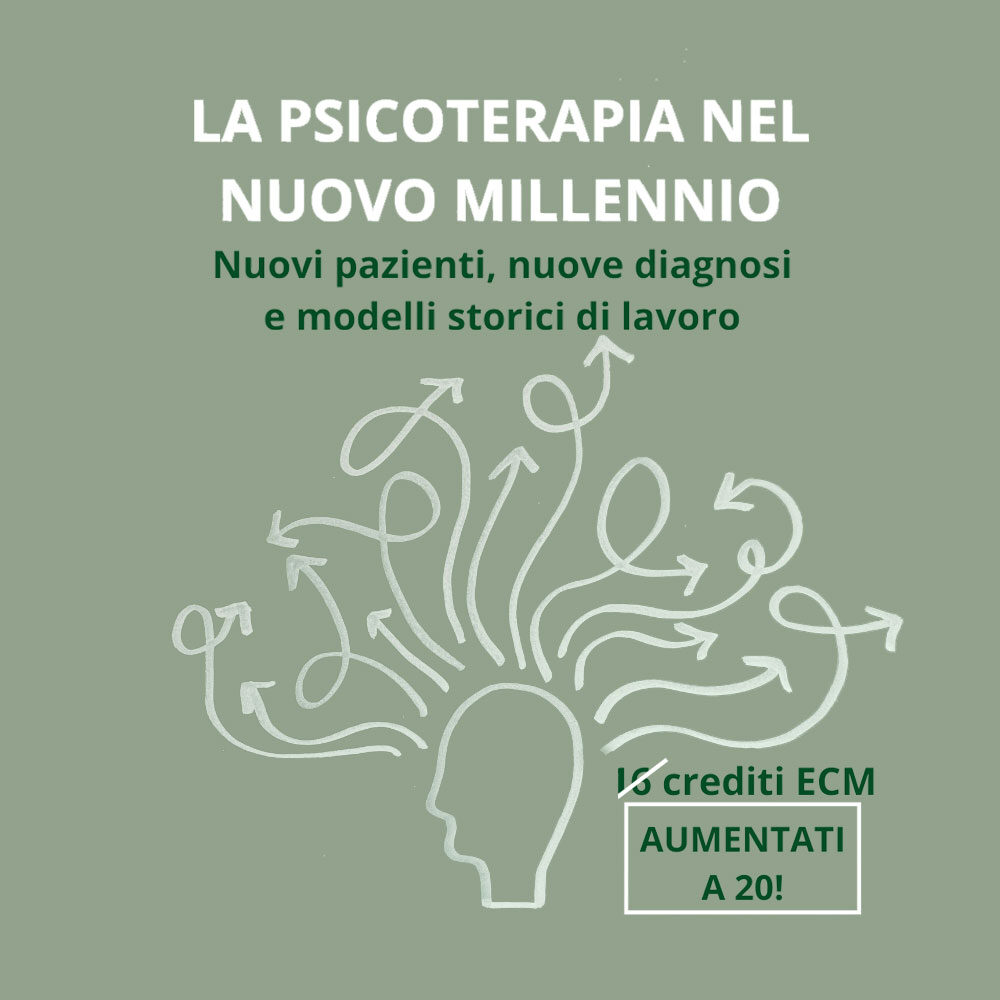 28-29-30 Marzo 2025. 
Nuovi pazienti, nuove diagnosi e modelli storici di lavoro.
20 ECM - Online e in presenza.